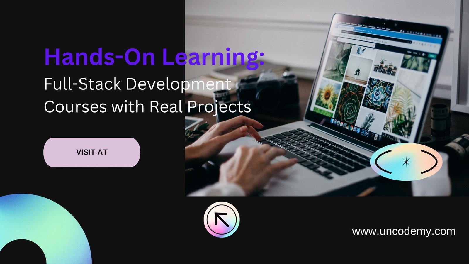 Hands-On Learning Full-Stack Development Courses with Real Projects