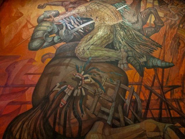 What represents an Aztec warrior art? – Art Gallery London