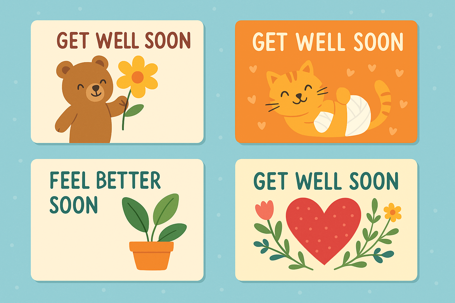 Meaningful Get Well Soon Card Ideas That Truly Show You Care
