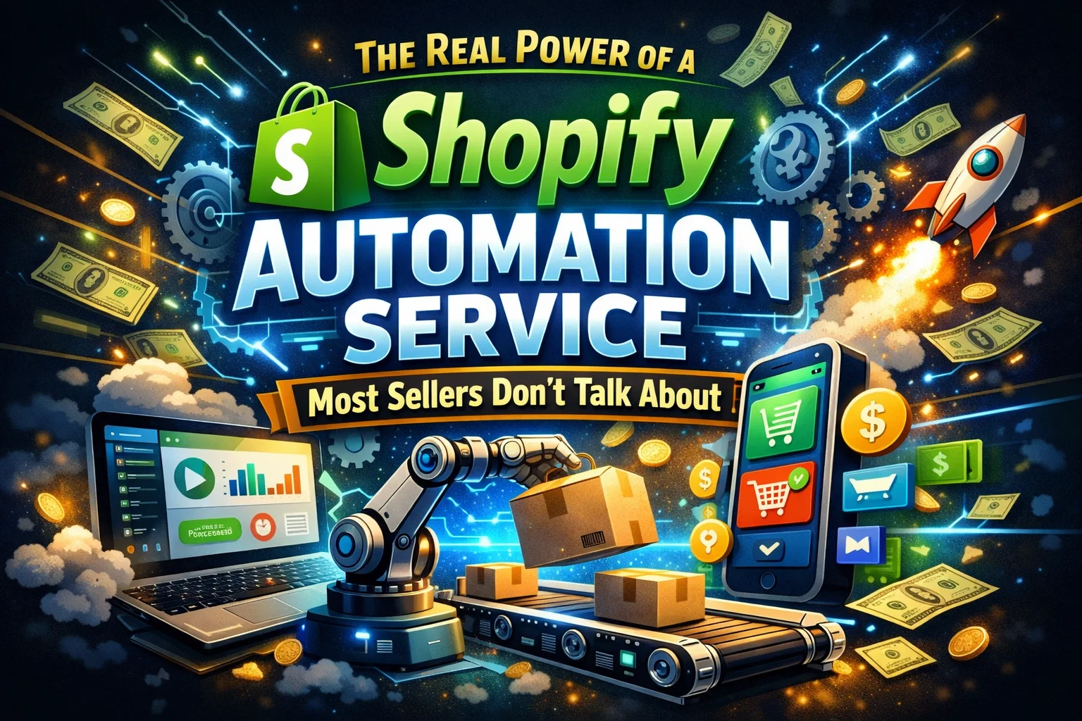 The Real Power of a Shopify Automation Service Most Sellers Don’t Talk About