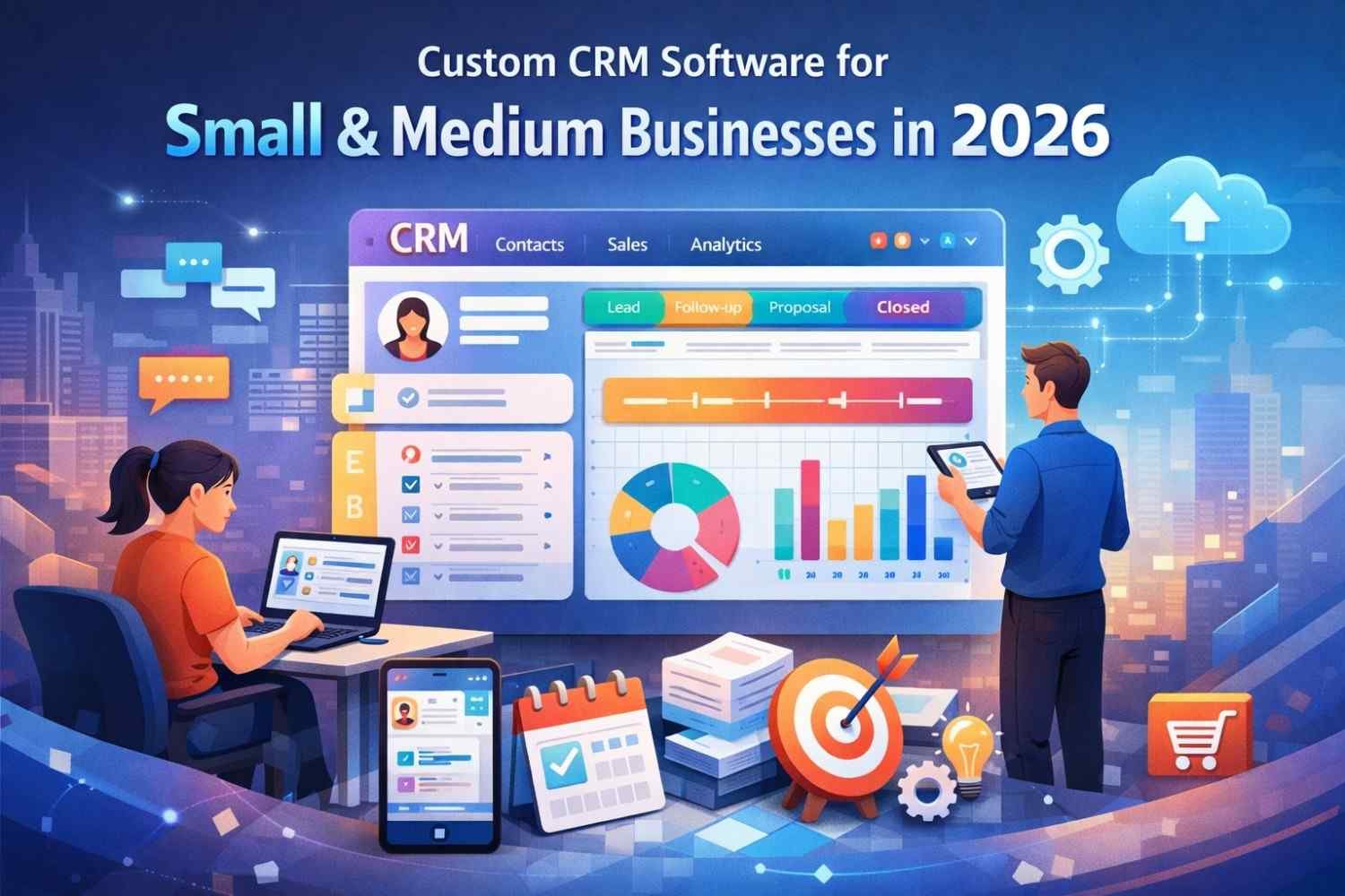 Custom CRM Software for Small and Medium Businesses in 2026